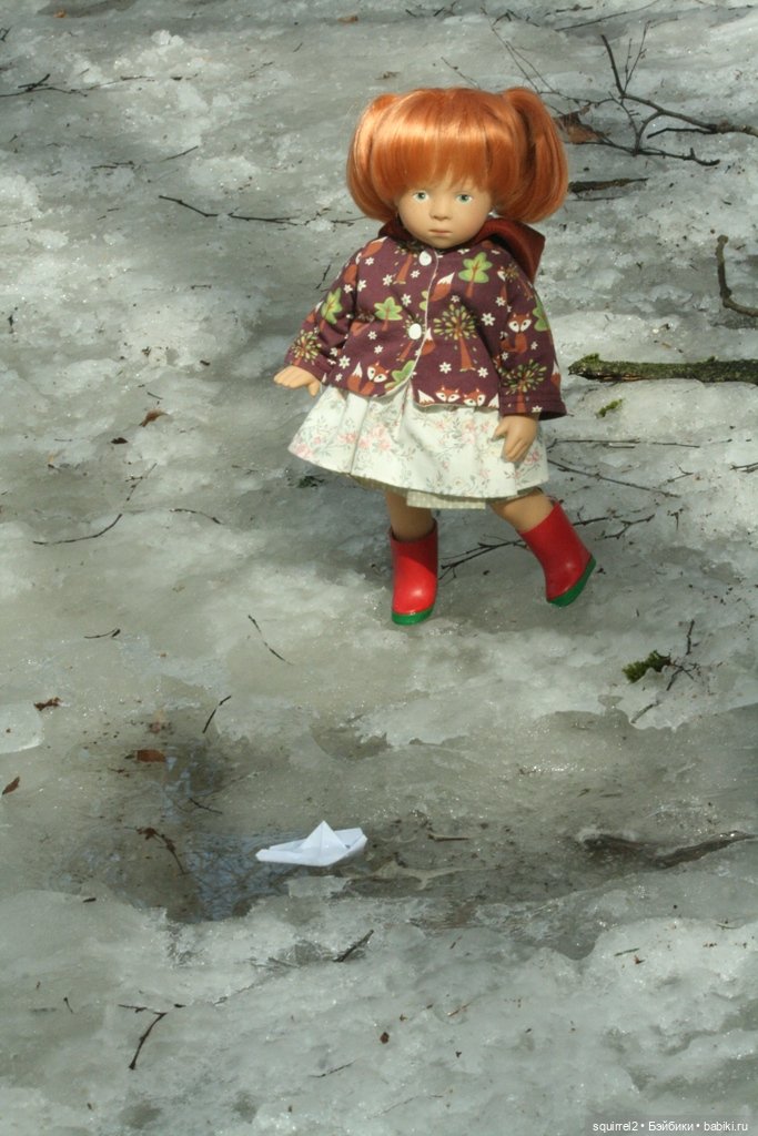 Весна. Апрель и рыжие девочки