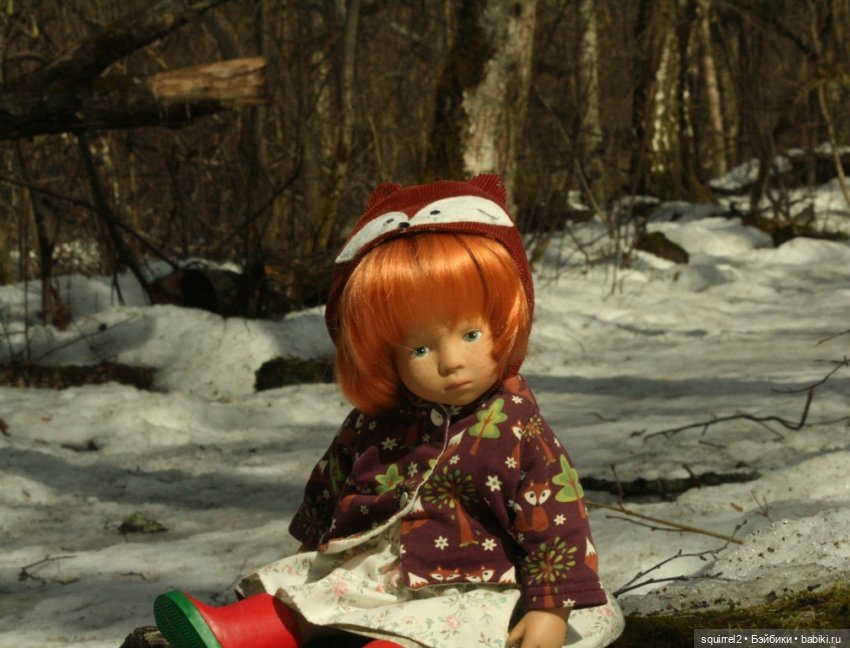 Весна. Апрель и рыжие девочки