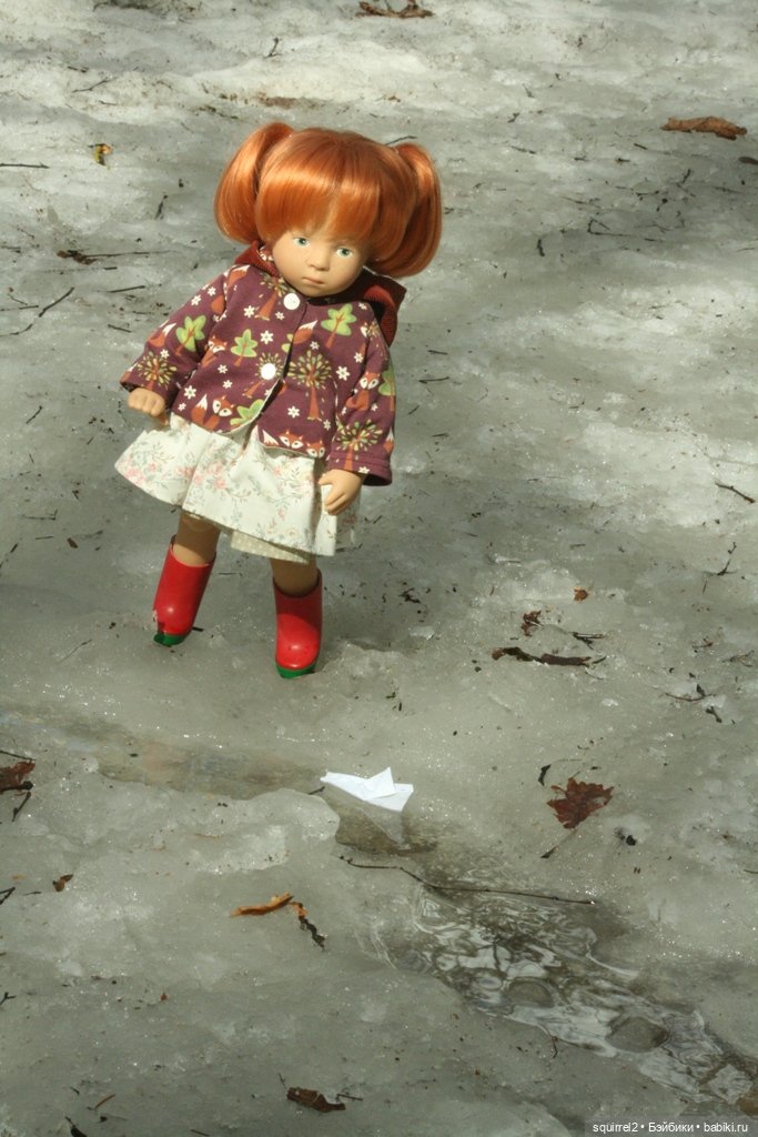 Весна. Апрель и рыжие девочки