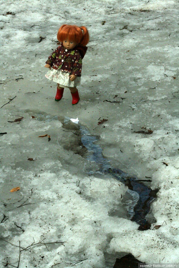 Весна. Апрель и рыжие девочки