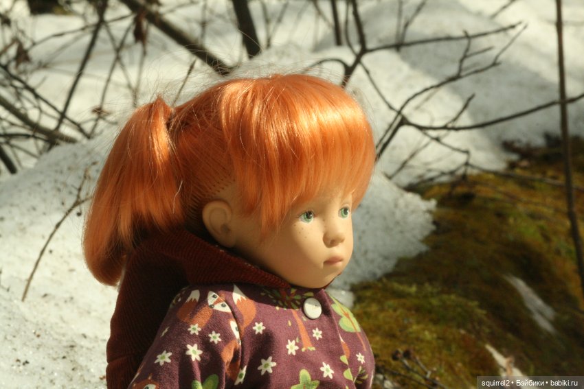 Весна. Апрель и рыжие девочки