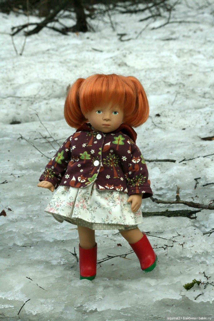 Весна. Апрель и рыжие девочки