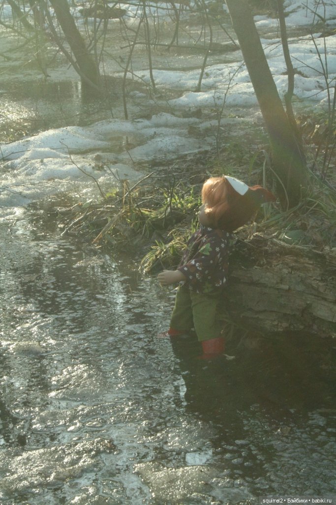 Весна. Апрель и рыжие девочки