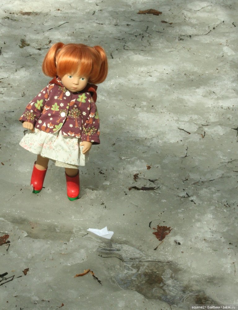 Весна. Апрель и рыжие девочки