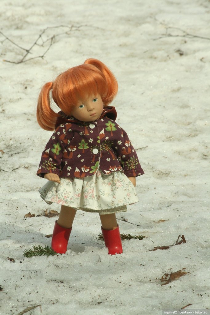 Весна. Апрель и рыжие девочки