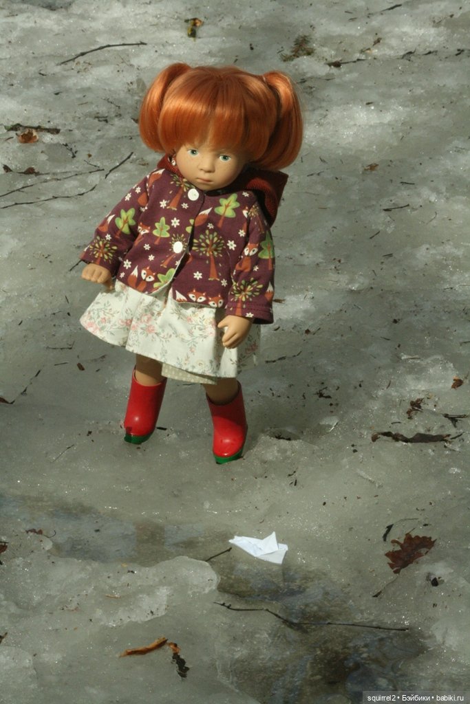 Весна. Апрель и рыжие девочки