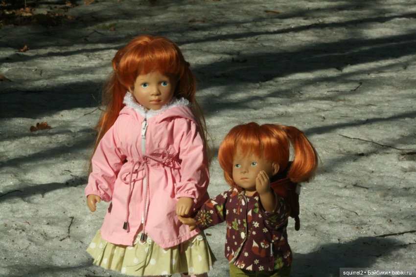 Весна. Апрель и рыжие девочки