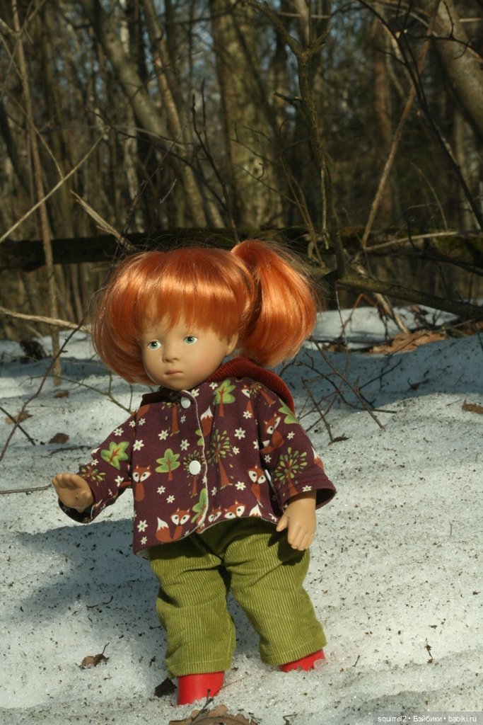 Весна. Апрель и рыжие девочки