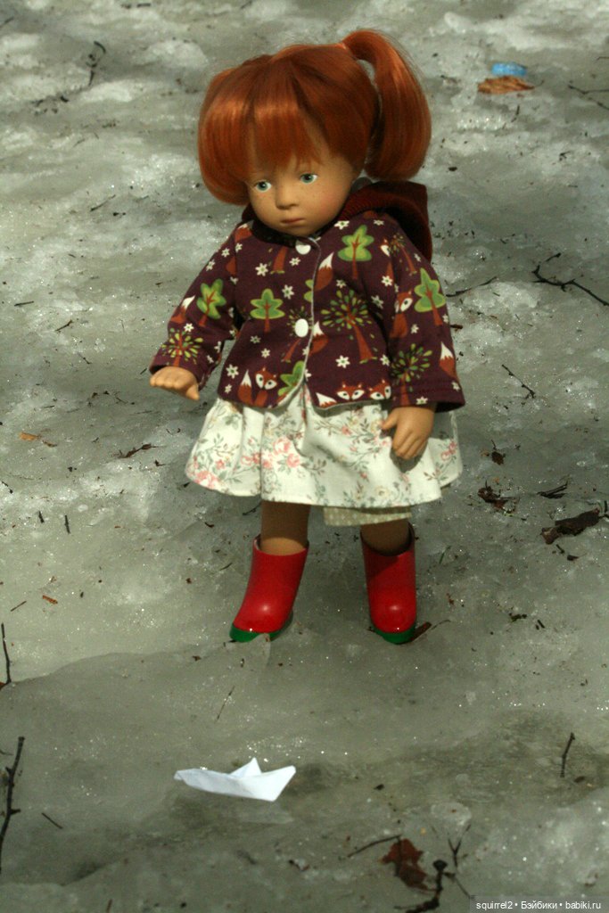 Весна. Апрель и рыжие девочки