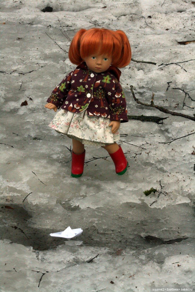 Весна. Апрель и рыжие девочки