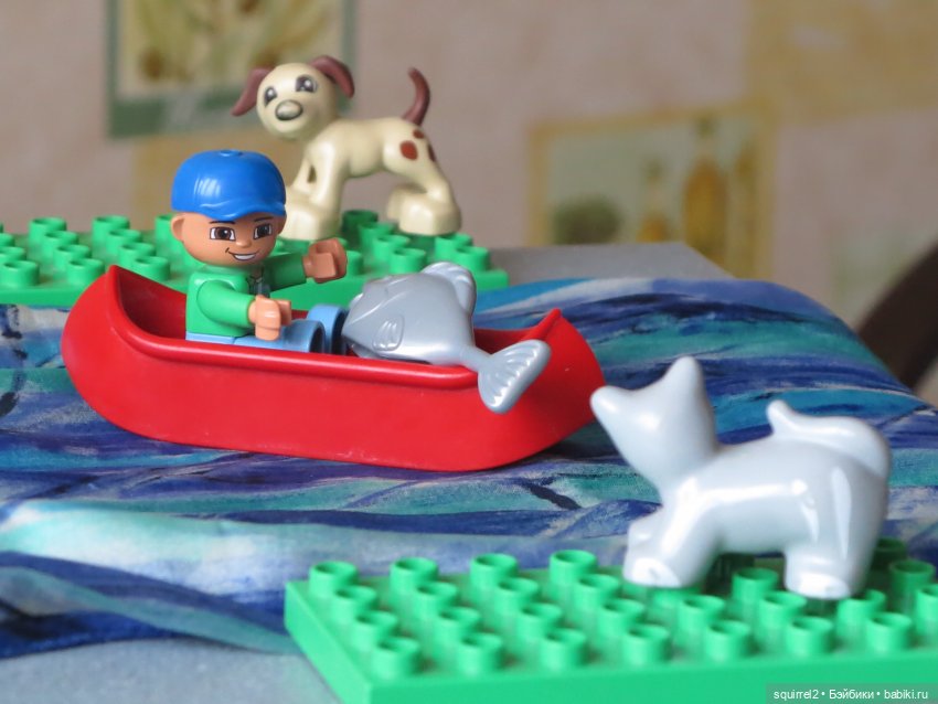 Про волка козу и капусту с фигурками Lego Duplo | Бэйбики Про волка козу и капусту с фигурками Lego Duplo (фото 6)