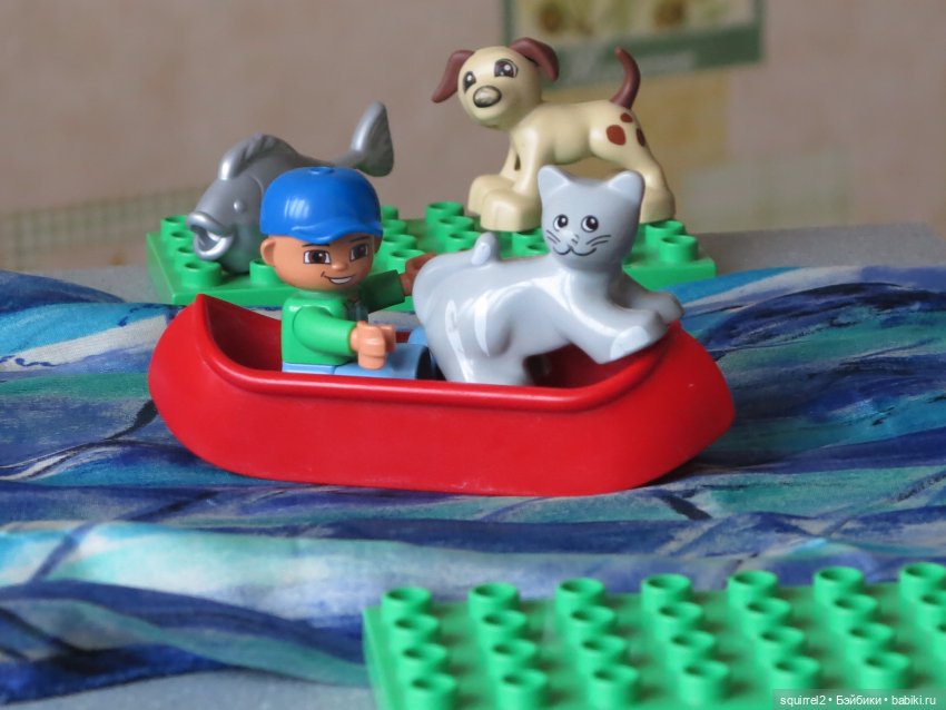 Про волка козу и капусту с фигурками Lego Duplo | Бэйбики Про волка козу и капусту с фигурками Lego Duplo (фото 4)