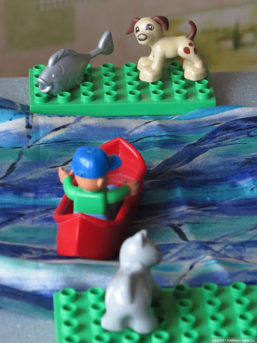 Про волка козу и капусту с фигурками Lego Duplo | Бэйбики Про волка козу и капусту с фигурками Lego Duplo (фото 5)