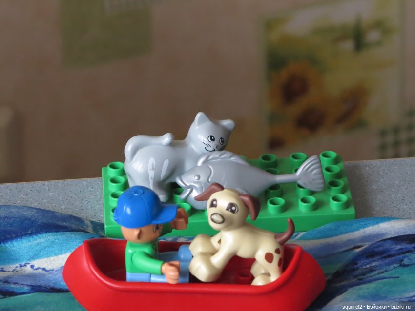 Про волка козу и капусту с фигурками Lego Duplo | Бэйбики Про волка козу и капусту с фигурками Lego Duplo (фото 3)