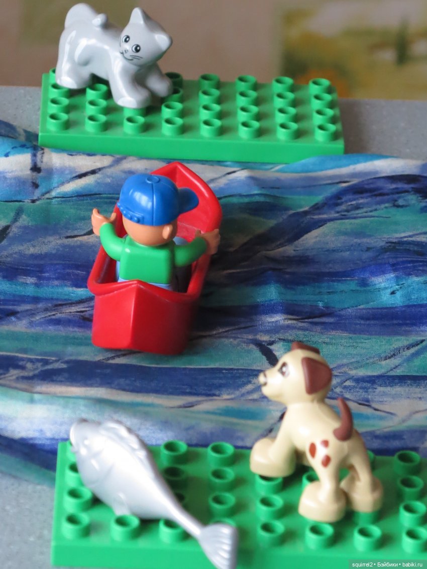 Про волка козу и капусту с фигурками Lego Duplo | Бэйбики Про волка козу и капусту с фигурками Lego Duplo (фото 9)