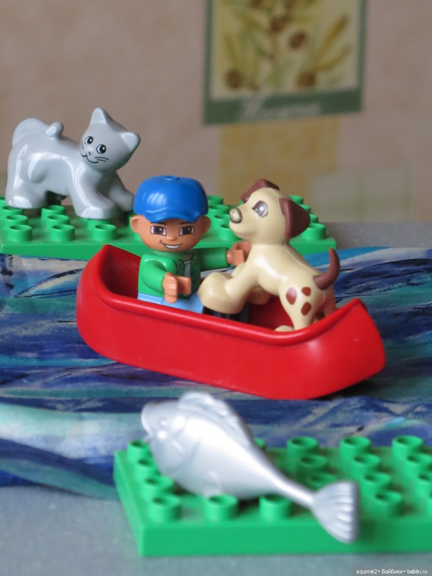 Про волка козу и капусту с фигурками Lego Duplo | Бэйбики Про волка козу и капусту с фигурками Lego Duplo (фото 8)