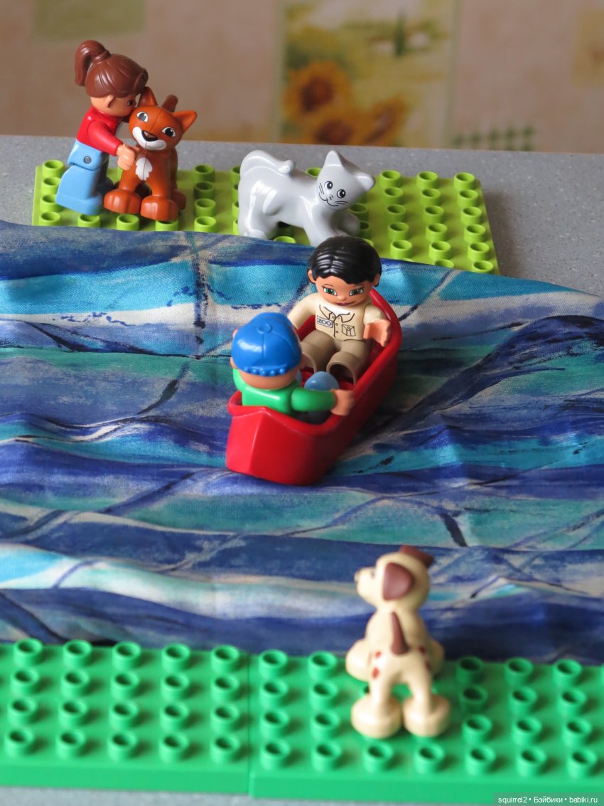 Про волка козу и капусту с фигурками Lego Duplo | Бэйбики Про волка козу и капусту с фигурками Lego Duplo