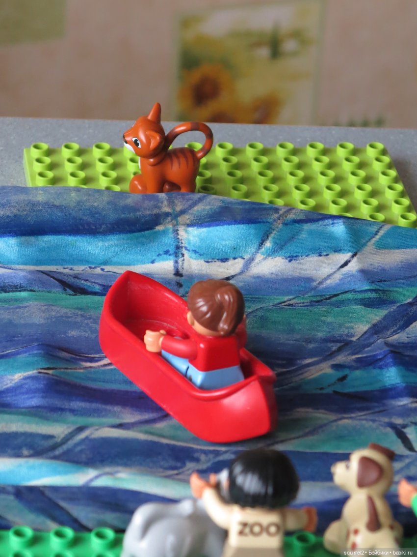 Про волка козу и капусту с фигурками Lego Duplo | Бэйбики Про волка козу и капусту с фигурками Lego Duplo