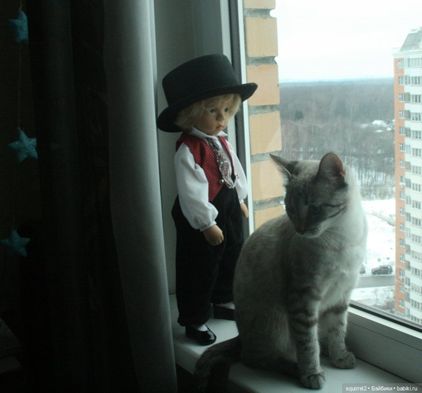 Мальчики и кошка — Куклы Sylvia Natterer (Сильвия Наттерер): Gotz (фото 9)