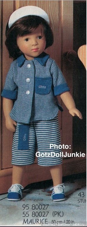 Мальчики и кошка — Куклы Sylvia Natterer (Сильвия Наттерер): Gotz