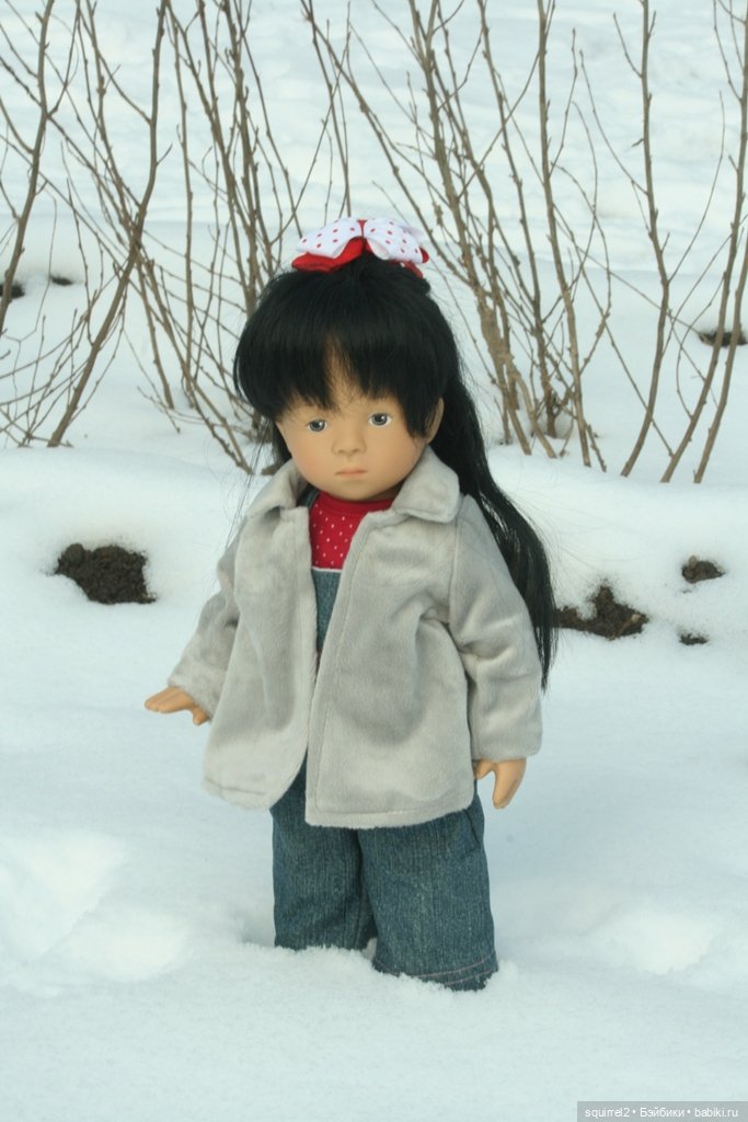 Девочка и собака. Весення прогулка (фото 5)