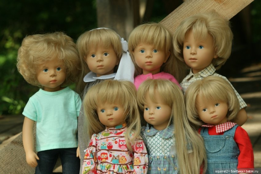 Лето. Август. Куклы Сильвии Наттерер