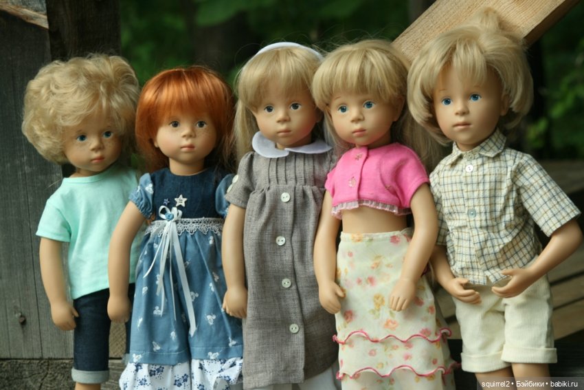 Лето. Август. Куклы Сильвии Наттерер