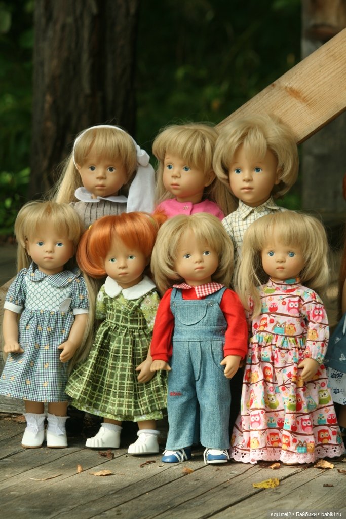 Лето. Август. Куклы Сильвии Наттерер