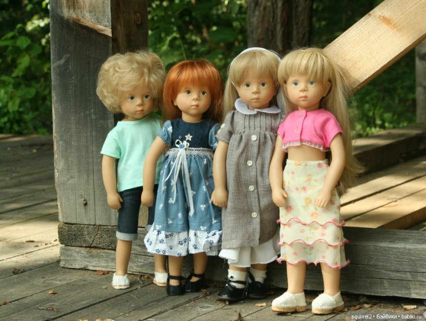 Лето. Август. Куклы Сильвии Наттерер