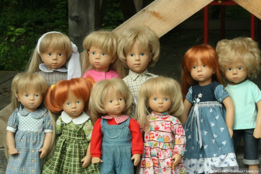 Лето. Август. Куклы Сильвии Наттерер