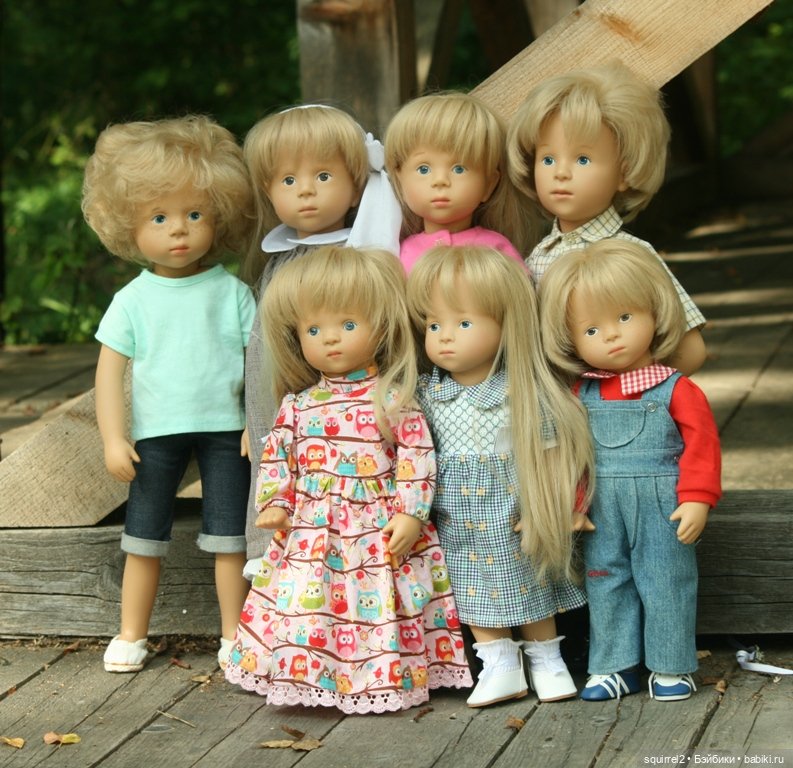Лето. Август. Куклы Сильвии Наттерер