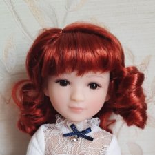 Парик красный 6-7"