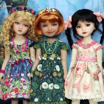 Wixana's Doll House. Великолепные образы Яны Блажковой.