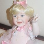 Моя маленькая балеринка Little Carnation, фарфоровая кукла от Эштона Дрейка