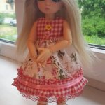 Как мы сшили платье Васене. Платье на Литлфи