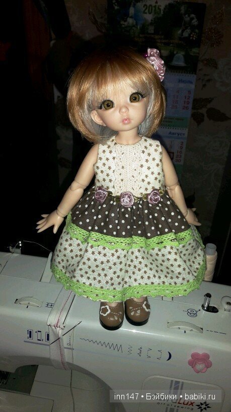 Наши новые платья на Литтелфи. Примерила Васенка