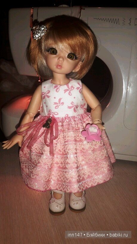 Наши новые платья на Литтелфи. Примерила Васенка