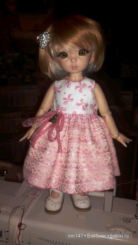 Наши новые платья на Литтелфи. Примерила Васенка