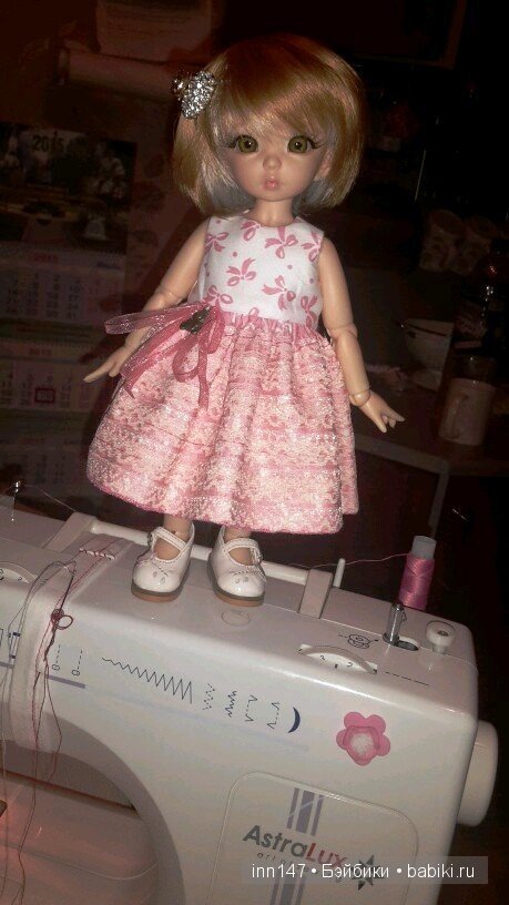 Наши новые платья на Литтелфи. Примерила Васенка