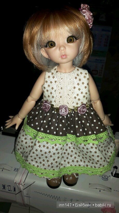 Наши новые платья на Литтелфи. Примерила Васенка (фото 2)