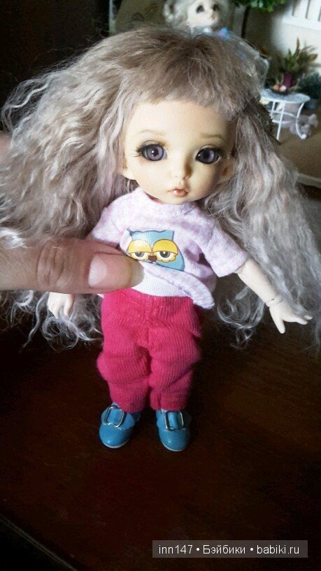 Наши обновочки, штанишки у пукифи Бони))) (фото 9)