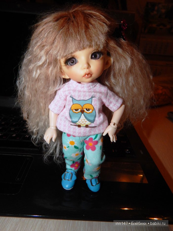 Наши обновочки, штанишки у пукифи Бони))) (фото 4)