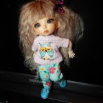 Наши обновочки, штанишки у пукифи Бони)))