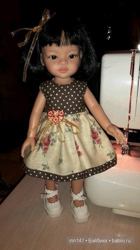 Платье для Паолочки))) | Бэйбики Платье для Паолочки))) — Одежда и обувь для кукол своими руками: фото (фото 9)