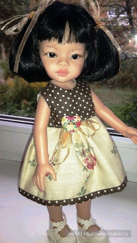 Платье для Паолочки))) | Бэйбики Платье для Паолочки))) — Одежда и обувь для кукол своими руками: фото (фото 3)