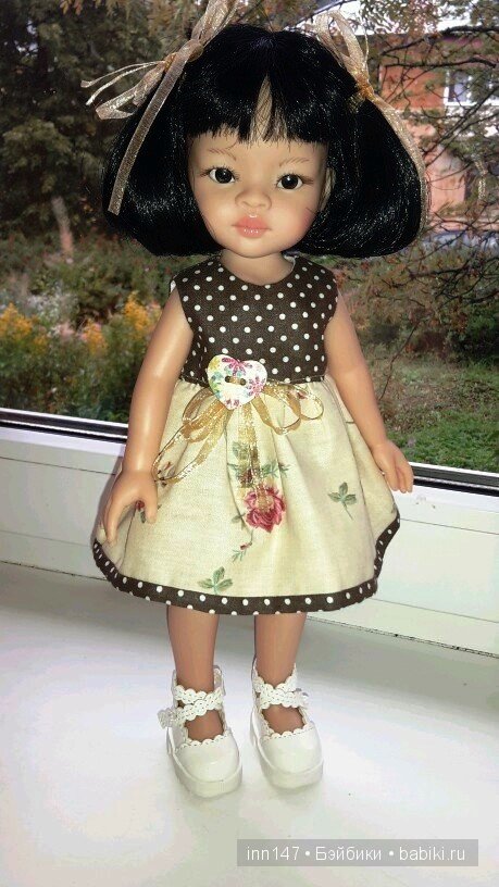 Платье для Паолочки))) | Бэйбики Платье для Паолочки))) — Одежда и обувь для кукол своими руками: фото