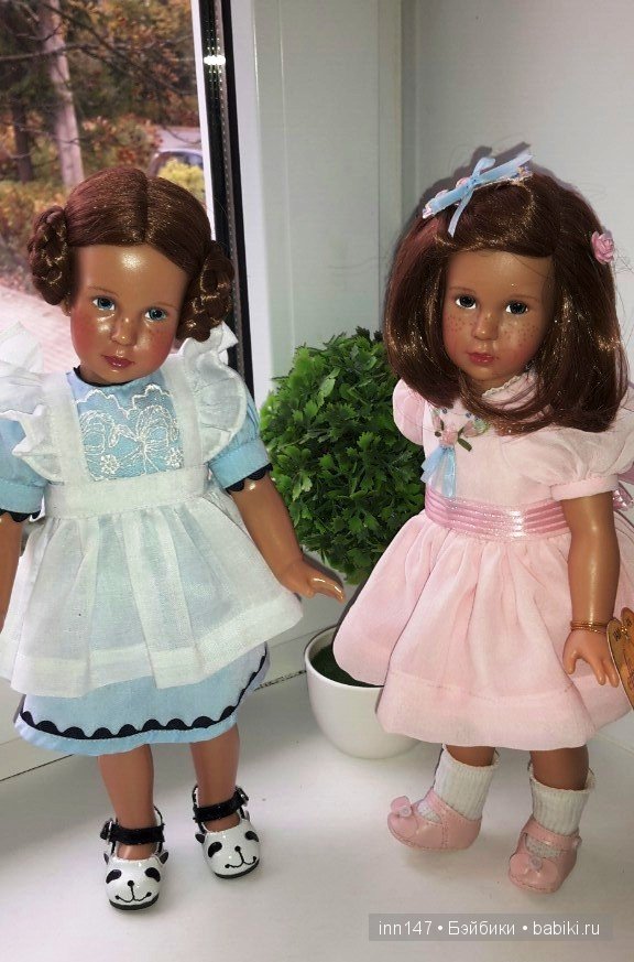 Две девочки от Susan Stormalong от Effanbee Сьюзи и Лея