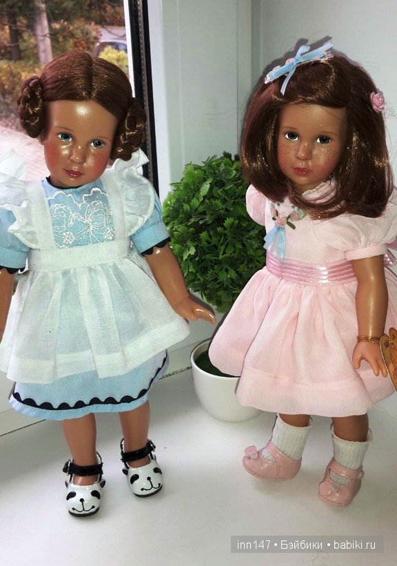 Две девочки от Susan Stormalong от Effanbee Сьюзи и Лея