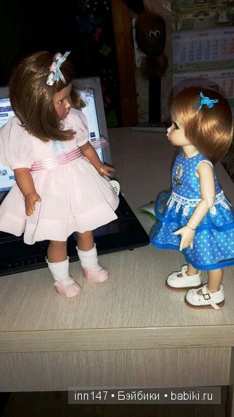 Две девочки от Susan Stormalong от Effanbee Сьюзи и Лея (фото 10)