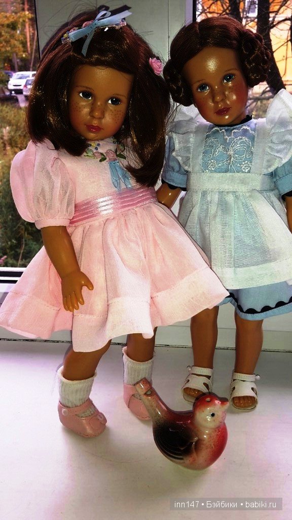 Две девочки от Susan Stormalong от Effanbee Сьюзи и Лея